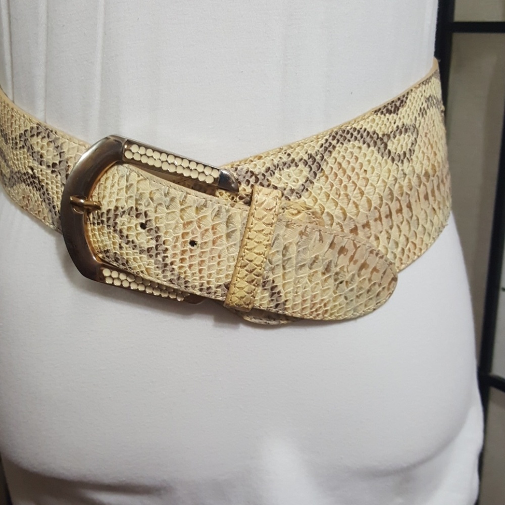 ARDEN B  women's  snakes print belt Ml